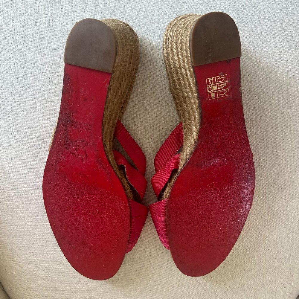 Christian Louboutin wedge sandals - Picture 7 of 10